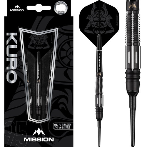 Mission Mission Kuro Black M4 95% Softdarts