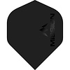 Mission Mission Logo Std NO2 Matte Black - Dart Flights