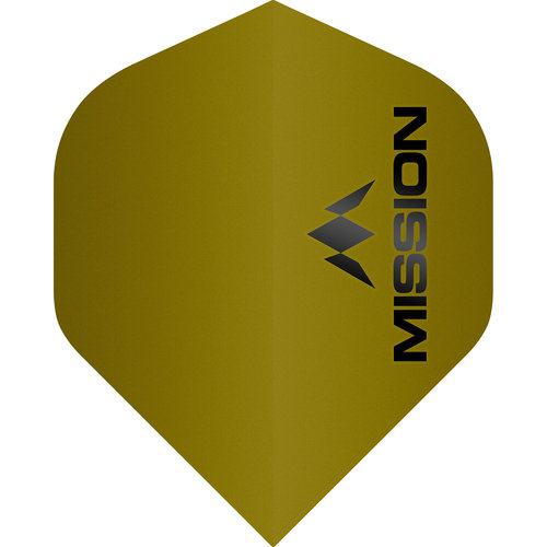 Mission Mission Logo Std NO2 Matte Yellow - Dart Flights