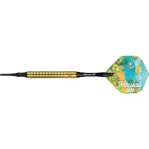 Legend Darts Wayne Mardle Hawaii 501 90% Gold Softdarts