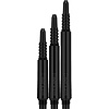 8 Flight 8 Flight Regular Black Fixed - Dart Shafts