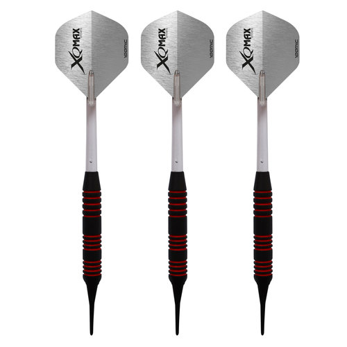 XQMax Darts XQMax Rubberised Dartset Softdarts