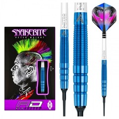 Red Dragon Peter Wright Snakebite PL15 90% Blue Softdarts