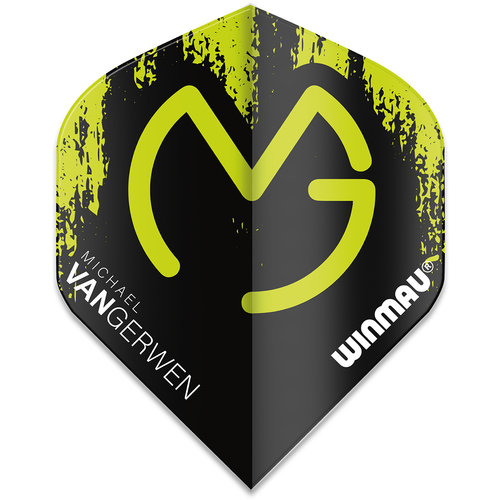 Winmau Winmau Michael van Gerwen Mega Standard Black - Dart Flights