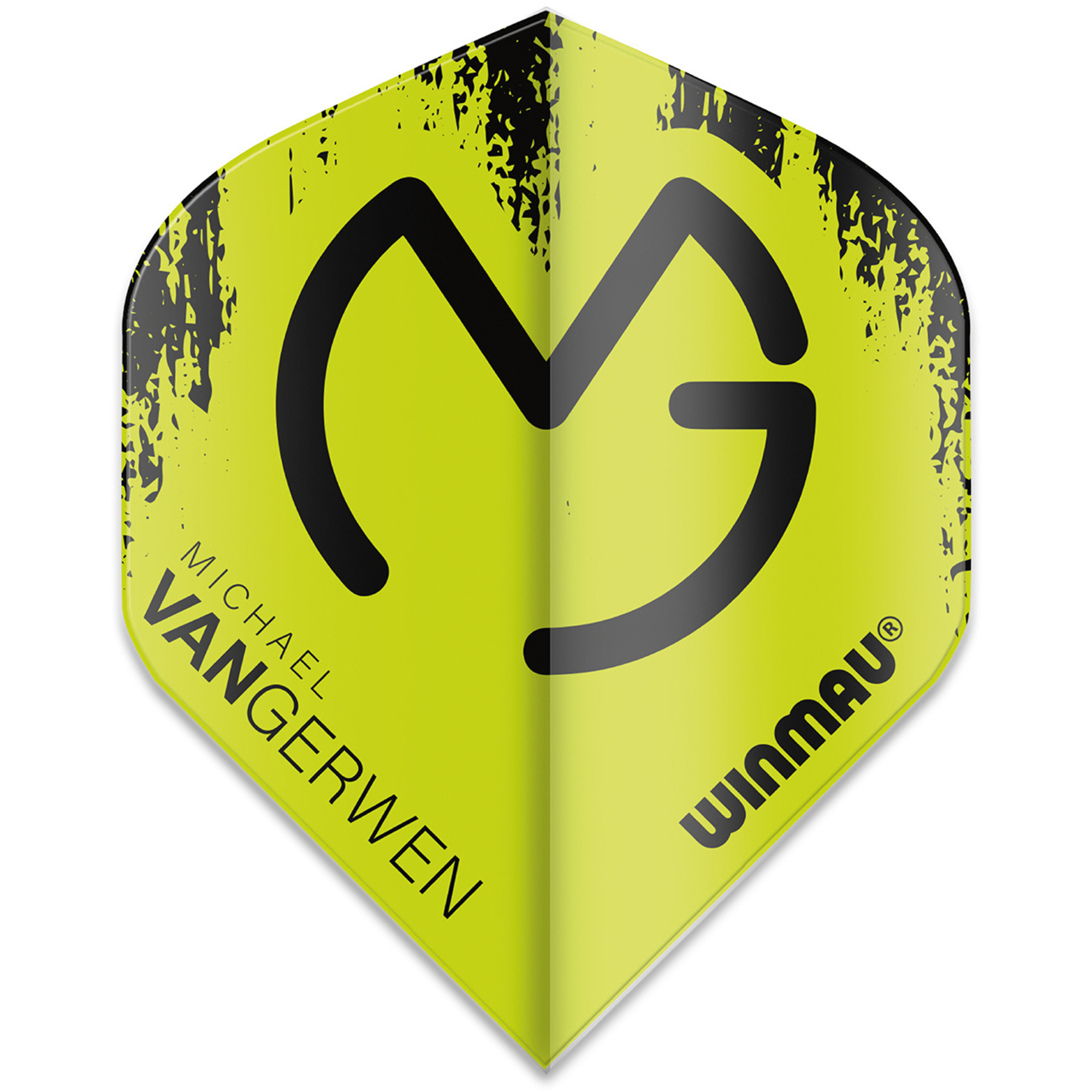 Michael van Gerwen Mega Standard Flight Green Dart Flights