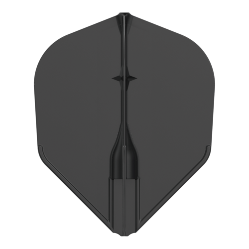 L-Style L-Style Champagne Flight EZ L3 Shape Black - Dart Flights