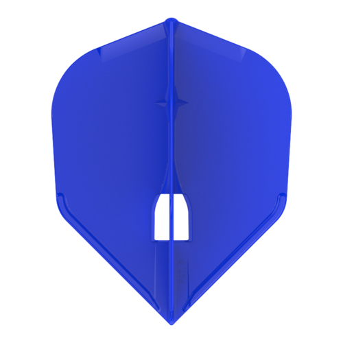 L-Style L-Style Champagne Flight L3 Shape Solid Blue - Dart Flights