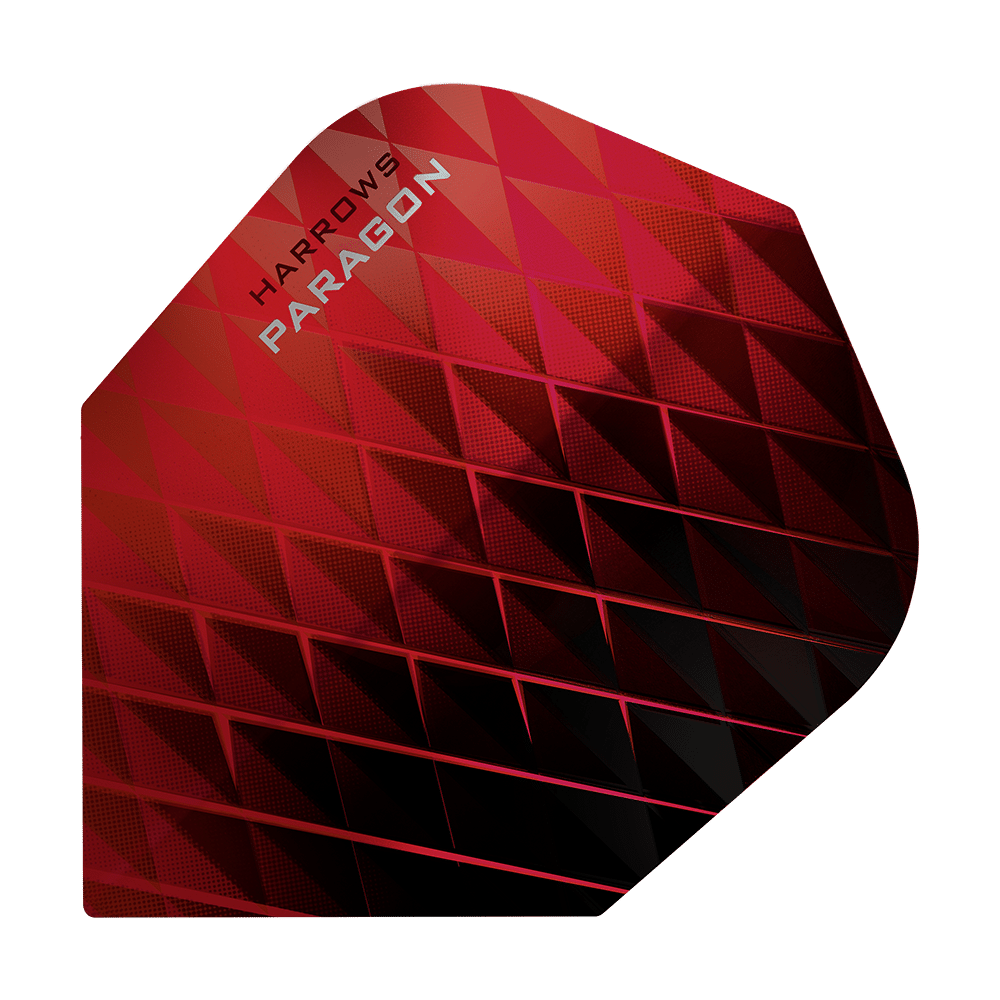 Harrows Paragon Red Dart Flights
