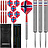 Patriot X Norway 90% - Steeldarts