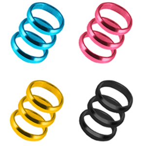 Harrows Supergrip Rings 3 Stück