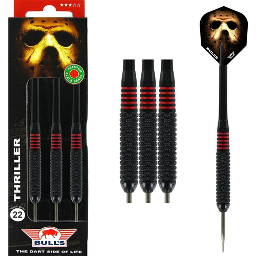 Bull's Bull's Thriller Black Brass 22 Gramm - Steeldarts