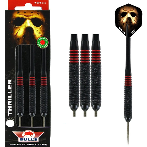 Bull's Bull's Thriller Black Brass 24 Gramm - Steeldarts