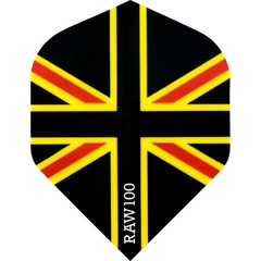 RAW 100 Union Jack Flight Black Red & Yellow