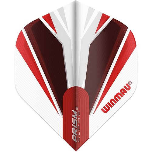 Winmau Winmau Prism Alpha White & Red - Dart Flights