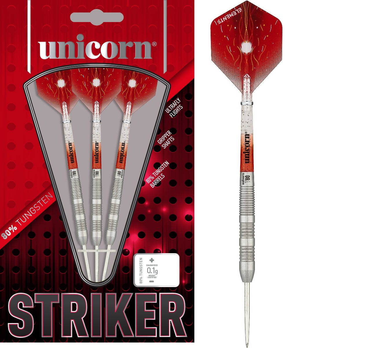 Unicorn Core XL Striker 3 80 Steeldarts