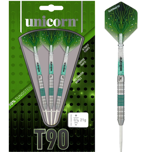 Unicorn Unicorn Core XL T90 B Green 90% - Steeldarts