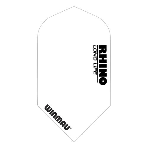 Winmau Winmau Rhino Slim White - Dart Flights