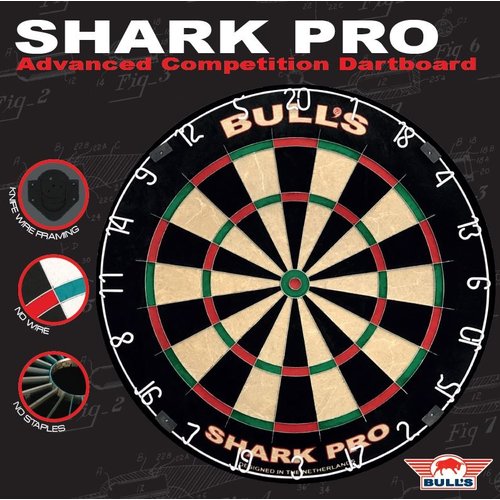 Bull's Bull's Shark Pro - Profi-Dartboard