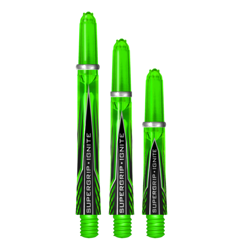 Harrows Harrows Supergrip Ignite Green - Dart Shafts