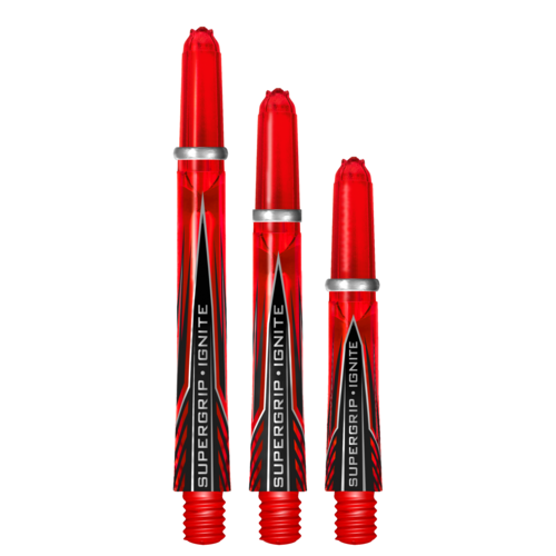 Harrows Harrows Supergrip Ignite Red - Dart Shafts