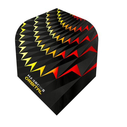 Harrows Harrows Orbital Yellow/Red - Dart Flights