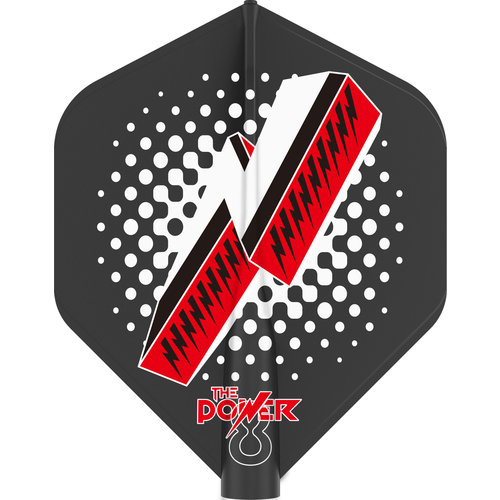 8 Flight 8 Flight Phil Taylor Black Print NO2 - Dart Flights