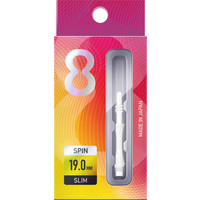 8 Flight Slim White Spin Shafts 8 Flight 8 Flight Slim White Spin Shafts