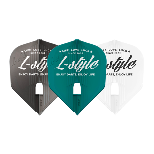 L-Style L-Style Champagne Kami L3 Shape Vintage Logo Type-B - Dart Flights