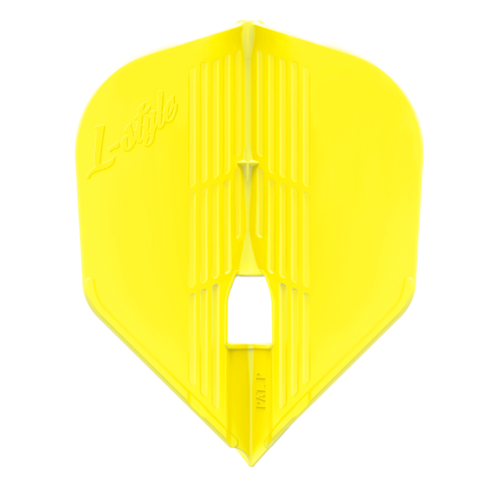 L-Style L-Style Champagne Flight Kami L3 Shape Yellow - Dart Flights