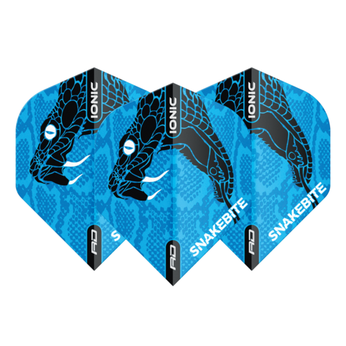 Red Dragon Red Dragon Peter Wright Hardcore Ionic Snakebite Blue Head - Dart Flights