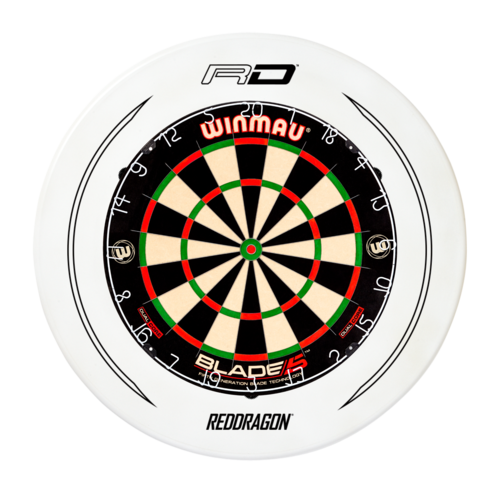 Red Dragon Red Dragon Dartboard Surround - White