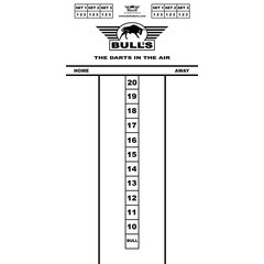 Budget Whiteboard 60x30 cm Scoreboard