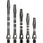 Dartshopper Aluminium Regrooved Grey - Dart Shafts