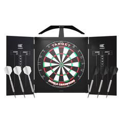 Target Arc Cabinet Set Dart Beleuchtung