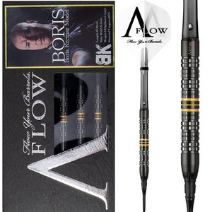 Dynasty A-FLOW Black Line Boris Krcmar Yellow 95% Softdarts