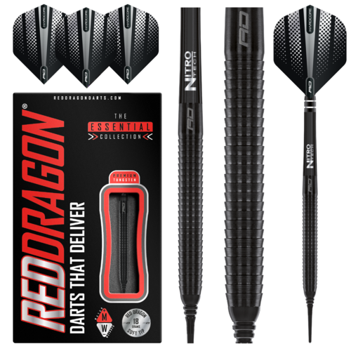 Red Dragon Red Dragon Razor Edge Black 85% Softdarts