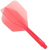 Condor Condor Zero Stress Flight System - Small Clear Red - Dart Flights