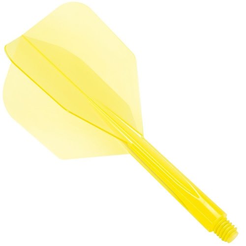 Condor Condor Zero Stress Flight System - Small Clear Yellow - Dart Flights