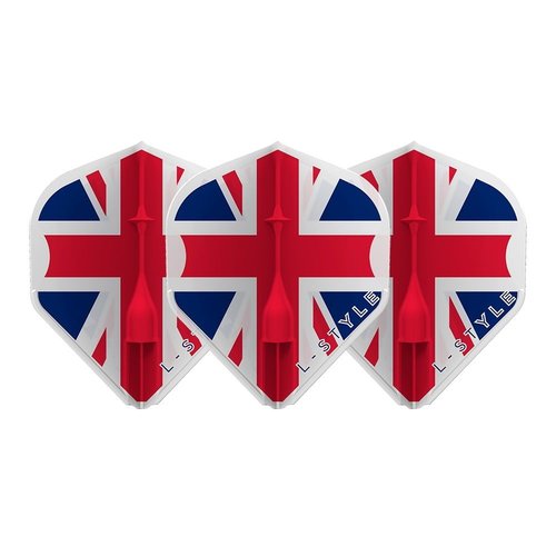 L-Style L-Style Champagne Flight EZ L1 Standard Union Jack - Dart Flights