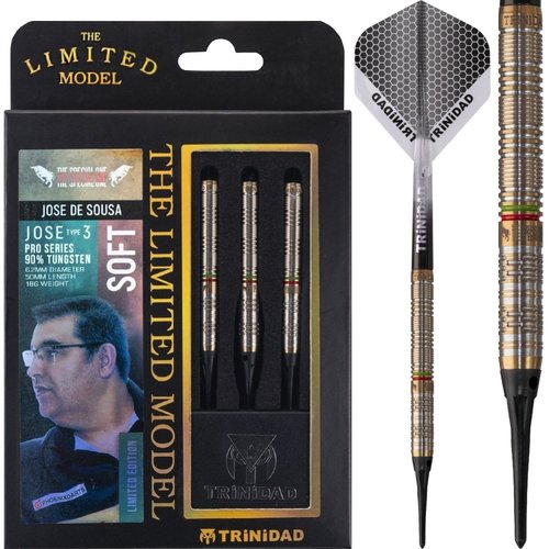 TRiNiDAD TriNiDad - Pro - Jose De Sousa Type 3 Limited Edition 90% Softdarts