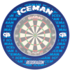 Red Dragon Red Dragon Gerwyn Price Iceman Dartboard Surround