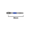 Red Dragon Red Dragon Gerwyn Price V-Groove Blue - Dart Shafts