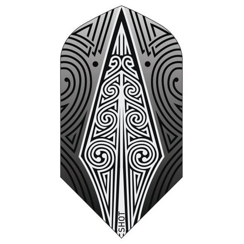 Shot Shot Odin's Spear Black Slim - Dart Flights