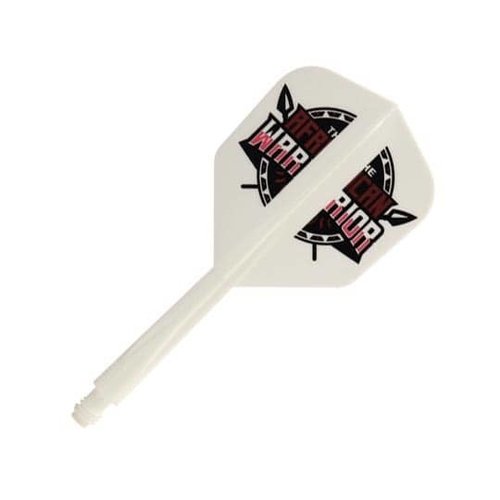 Condor Condor Axe Player - African Warrior - Inspiration 2 White - Small - Dart Flights