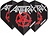 Winmau Rock Legends Anthrax Logo - Dart Flights