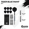 KOTO KOTO Tiger Blue Paint 90% - Steeldarts