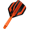 Mission Mission Temple NO2 Black & Orange - Dart Flights