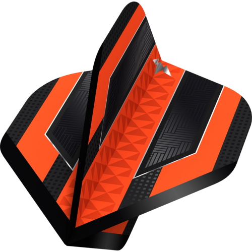 Mission Mission Temple NO2 Black & Orange - Dart Flights