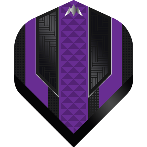 Mission Mission Temple NO2 Black & Purple - Dart Flights