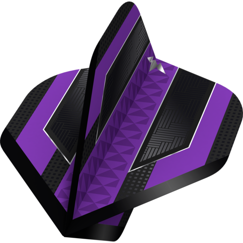 Mission Mission Temple NO2 Black & Purple - Dart Flights